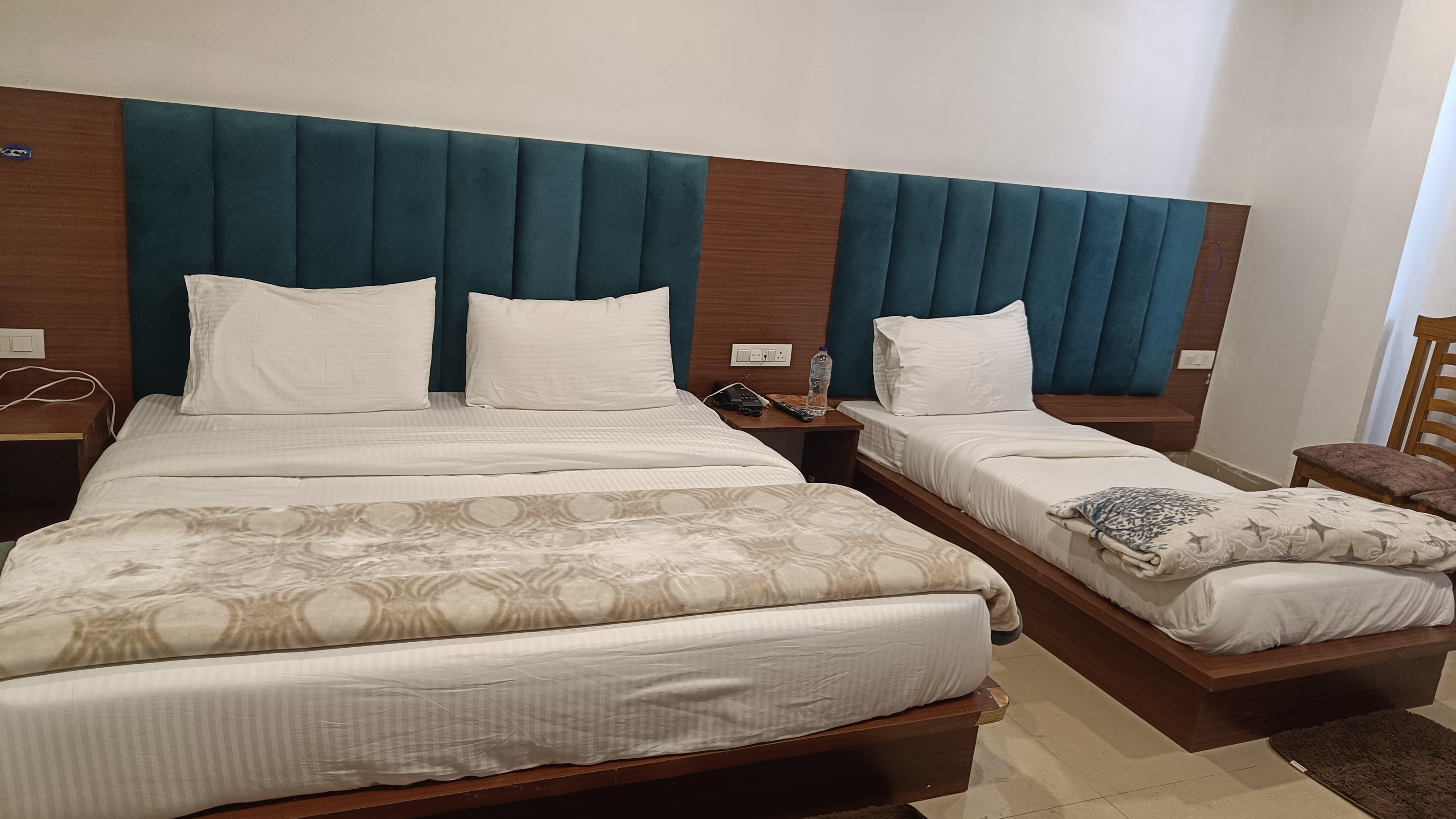 Premium hotel interiors at Vijay Lords Centric luxury Badrinath stay
