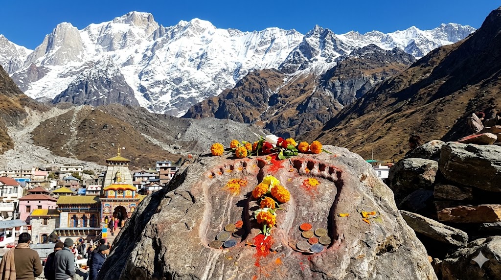 Charan Paduka sacred Vishnu footprints Badrinath attraction near Vijay Lords Centric hotel